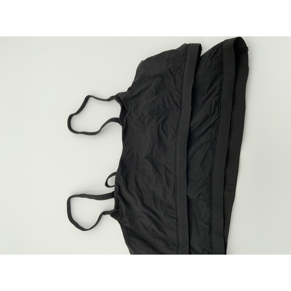 Quince Other - Quince Women's Second Skin Scoop Neck Bralette (2-pack) Black XL NEW